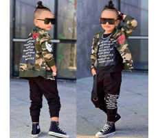 Set tričko, bomber a tepláky