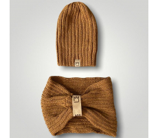 Set čiapka a nákrčník