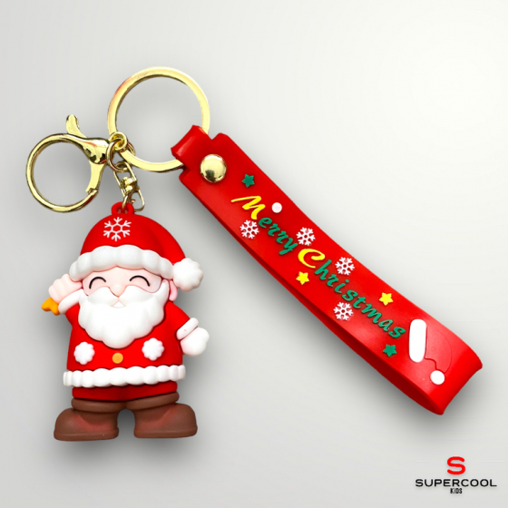 Prívesok na kľúče 3D vianočný