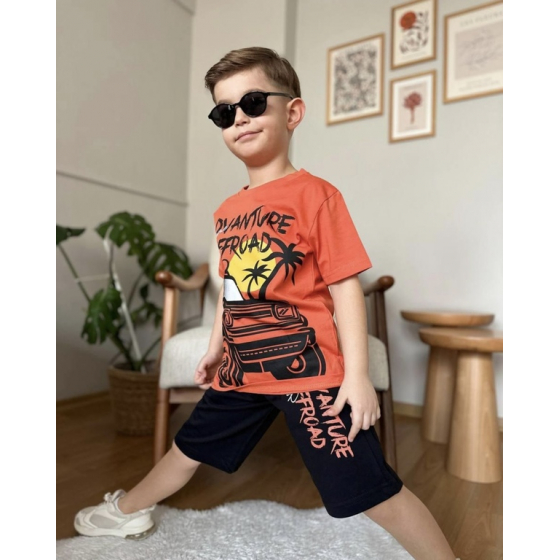 Chlapčenská súprava tričko a kraťasy