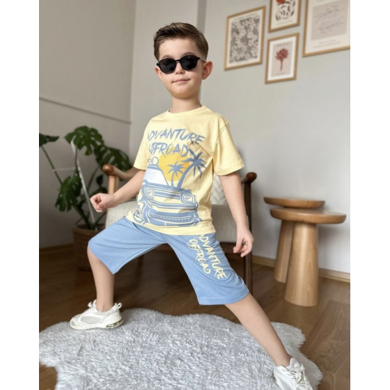 Chlapčenská súprava tričko a kraťasy