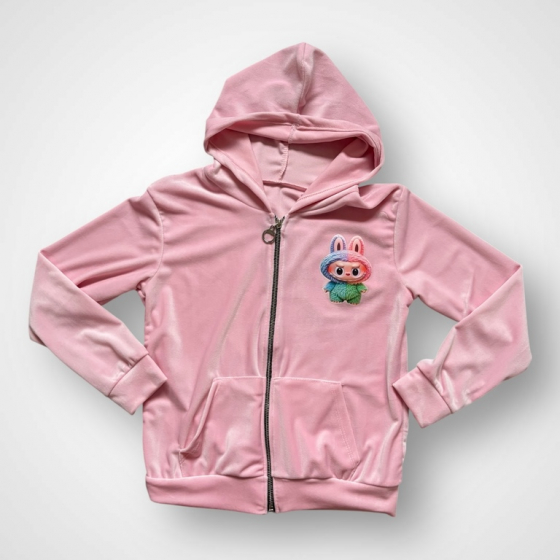 Mikina na zips LABUBU