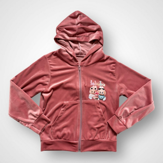 Mikina na zips LABUBU