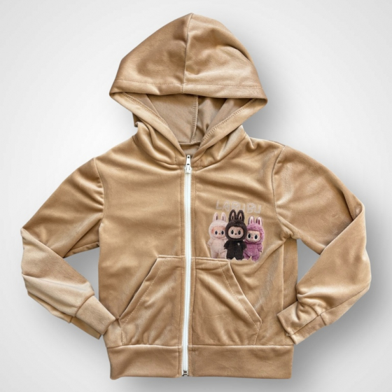 Mikina na zips LABUBU